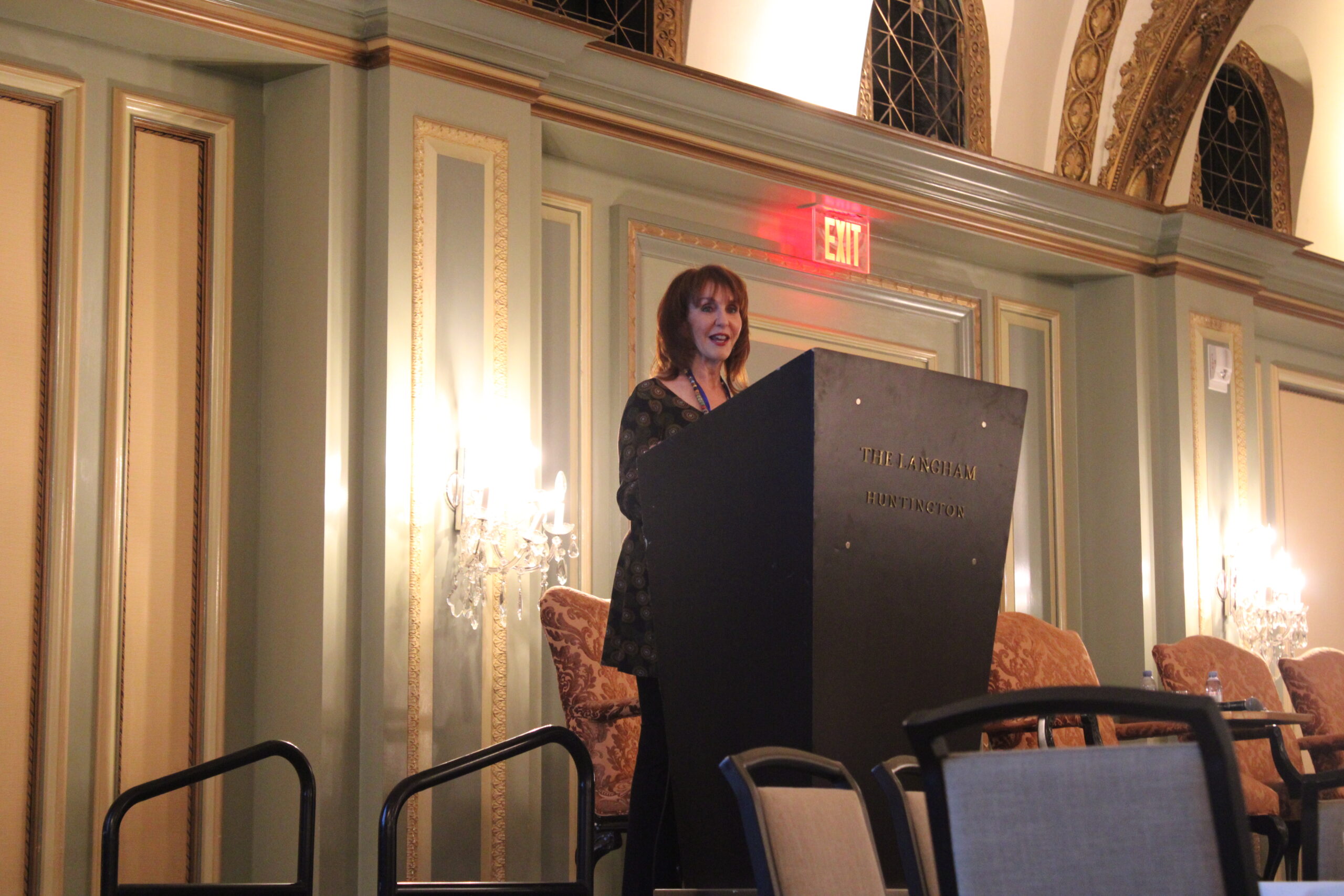 Director Gail Freedman speaks at CBHA Policy Forum
(Photo courtesy of CBHA)