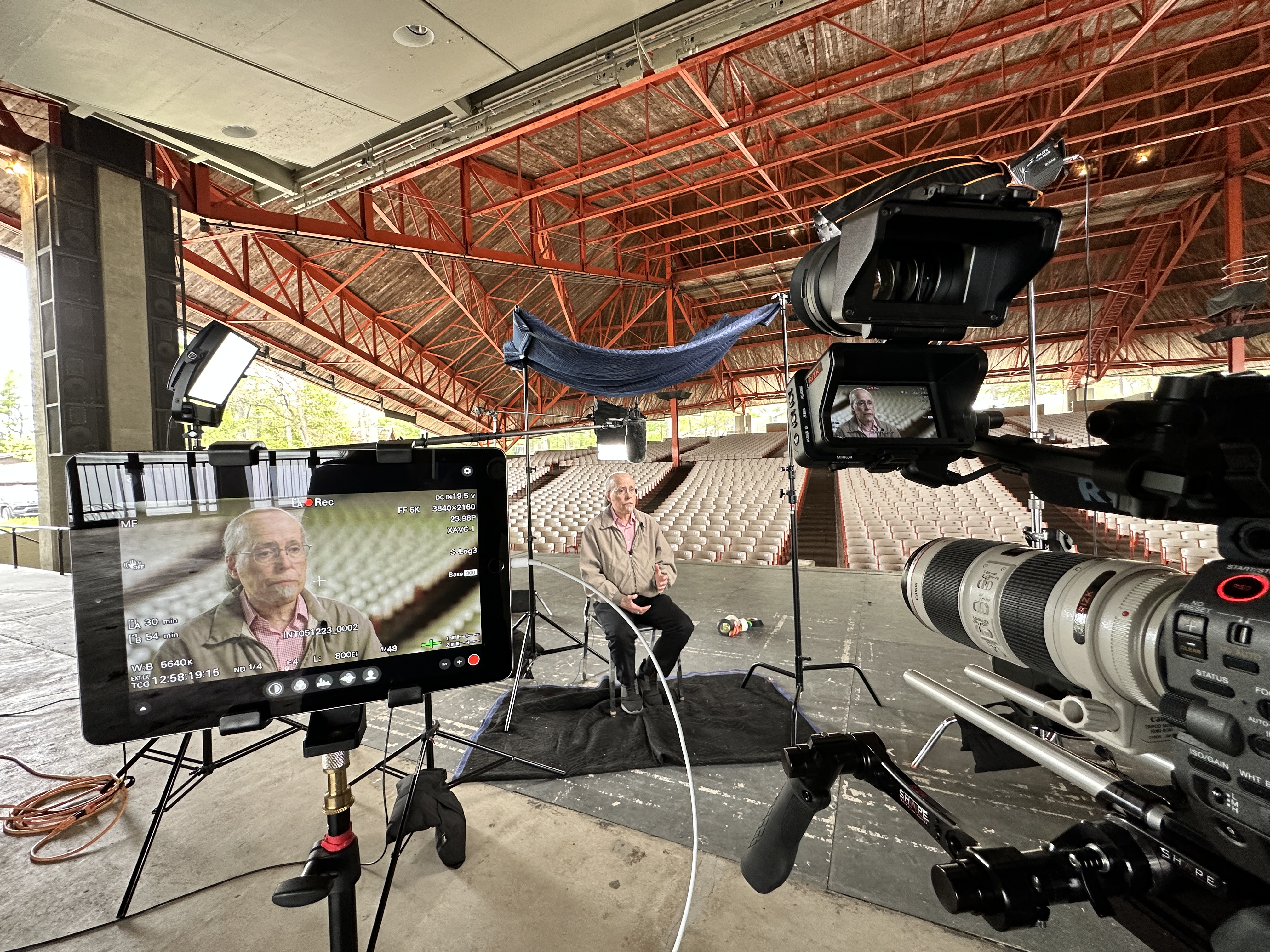 John Wunsch at Interlochen (Photo by Gail Freedman)