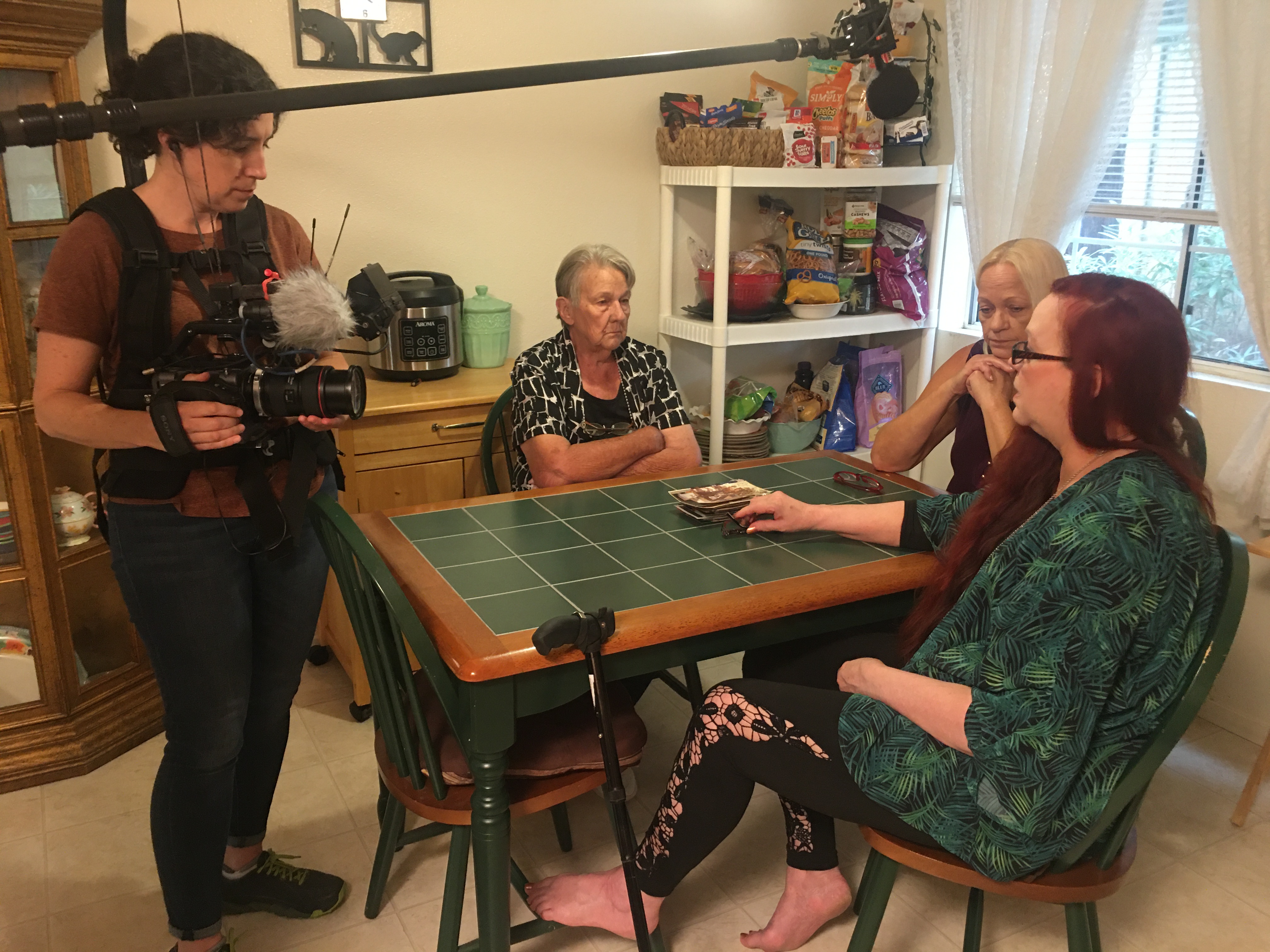 Clare Major, Lou Rippee, Linda Privatte, Catherine Rippee-Hanson (Photo by Gail Freedman)