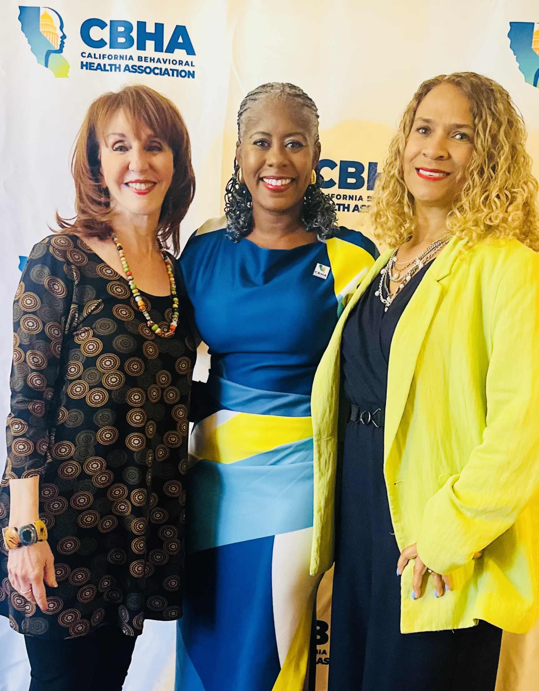 Gail Freedman, CBHA's LeOndra Clark Harvey, Taun Hall

Photo courtesy of CBHA
