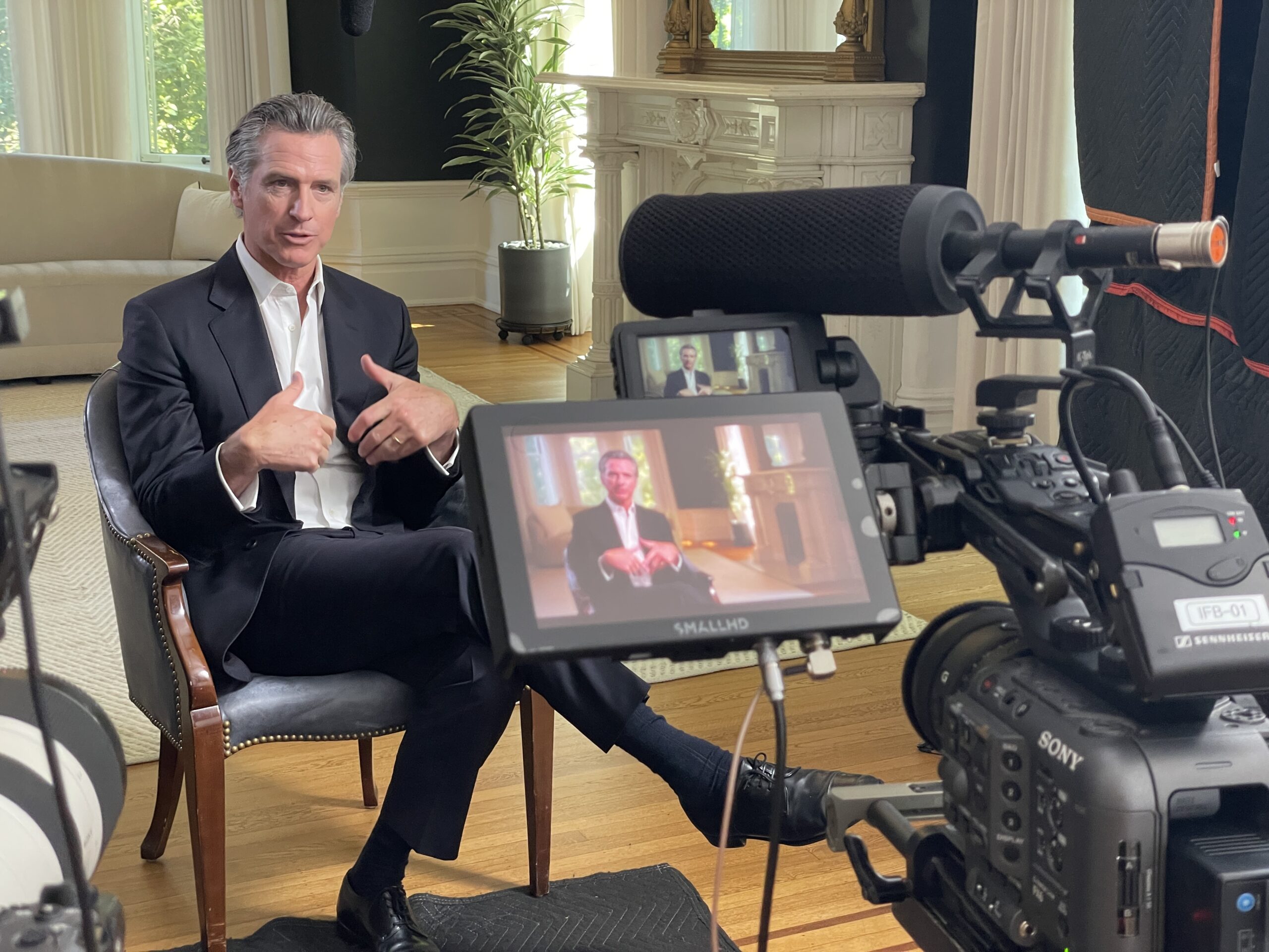 Governor Gavin Newsom
(Photo by Mark Oltmanns)