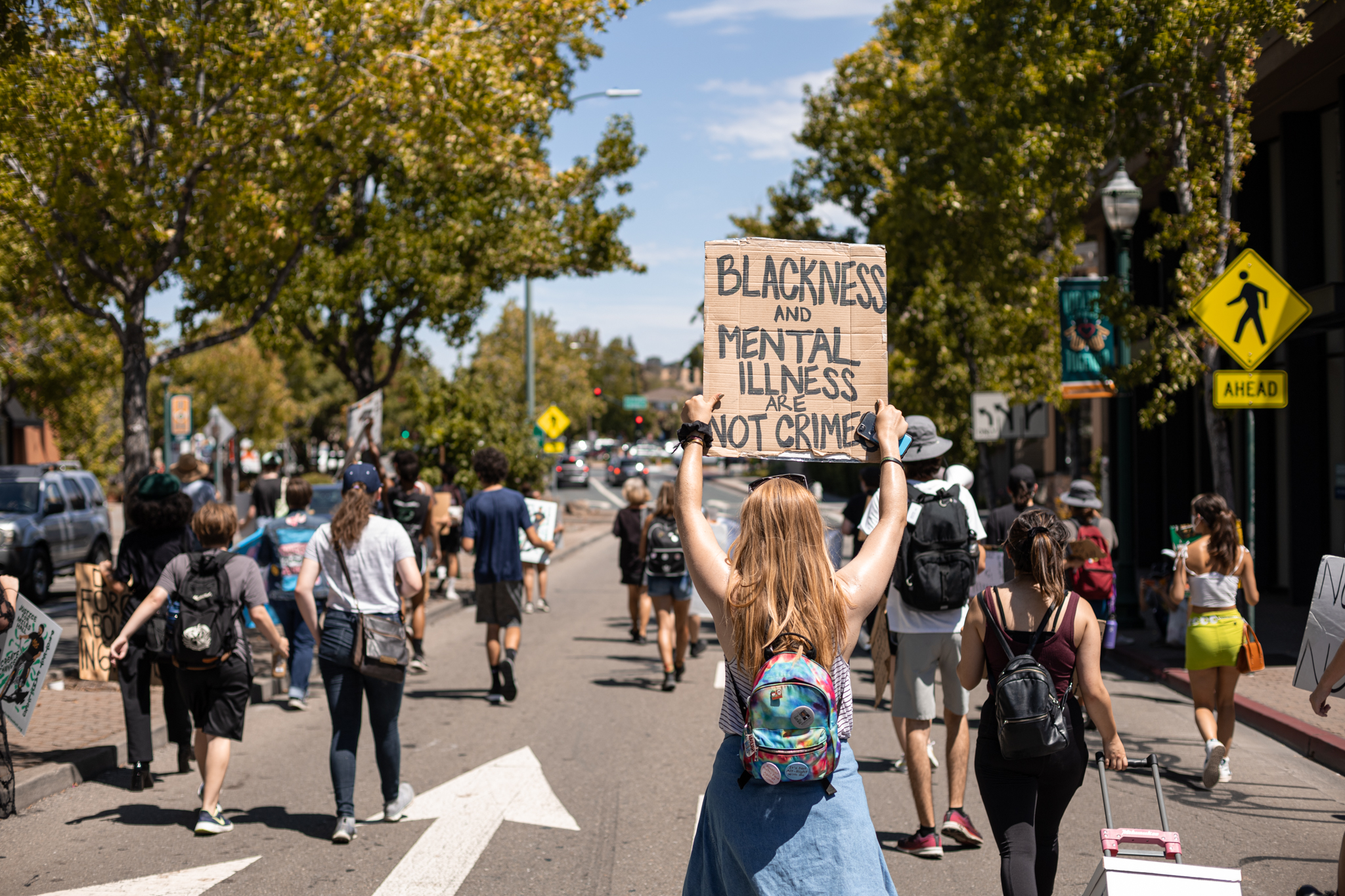 Demonstration for Miles Hall
(Photo courtesy of Miles Hall Foundation)