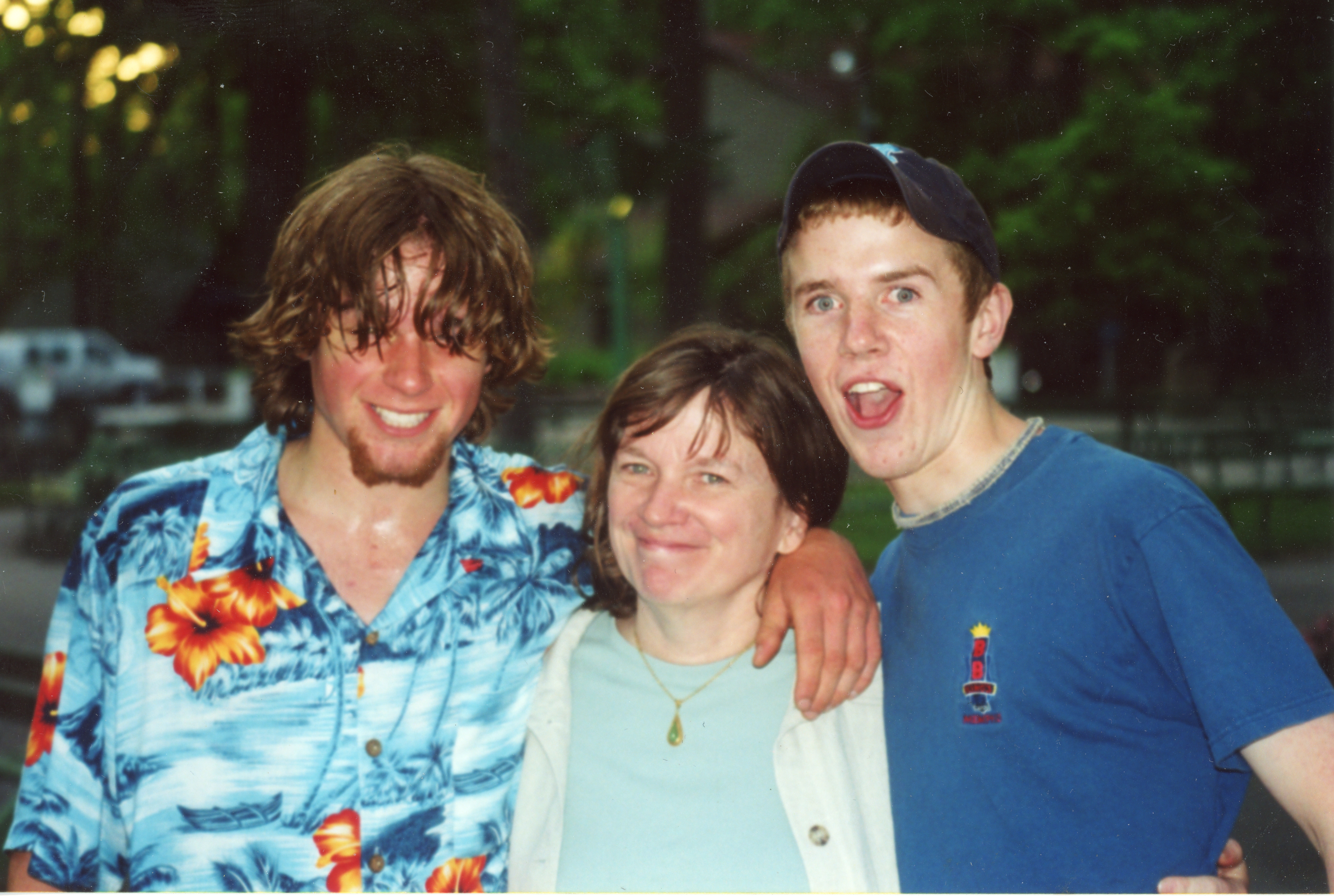 Dean Powers, Honoree Fleming, Kevin Powers (Photo by Ron Powers)