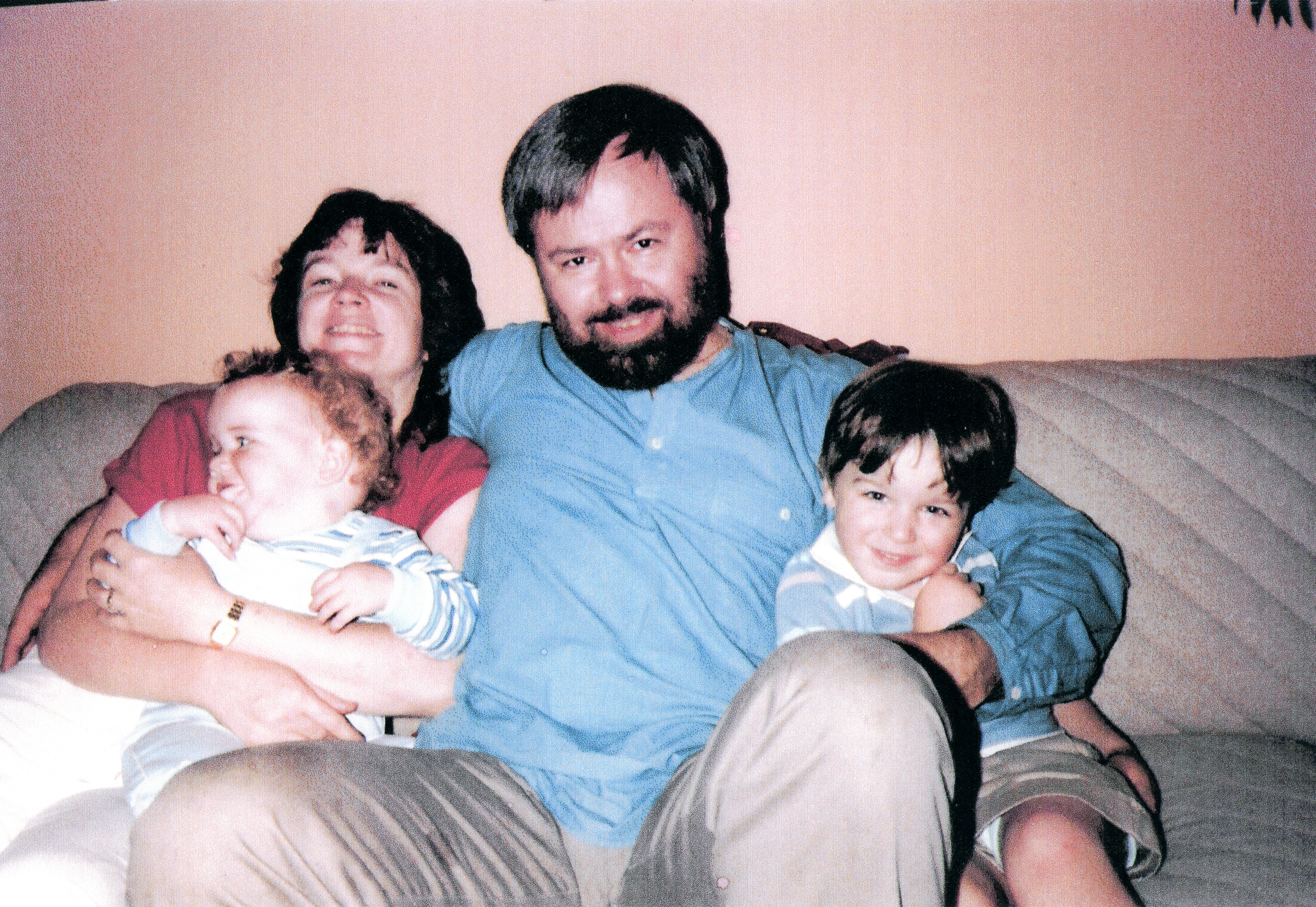 The Powers Family Photo courtesy of Ron Powers