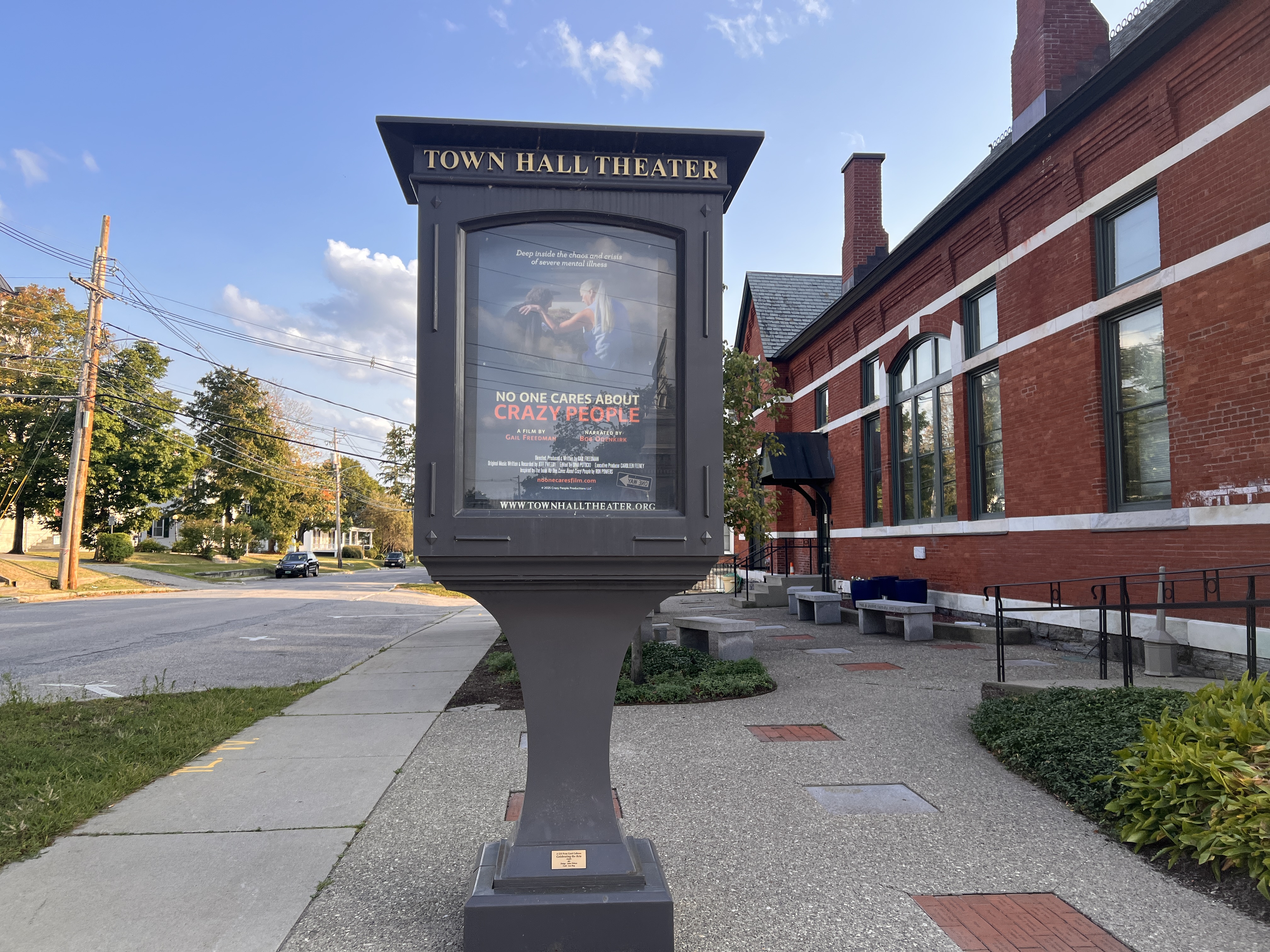 Film Screening -- Town Hall Theater, Middlebury, VT
Photo by Gail Freedman