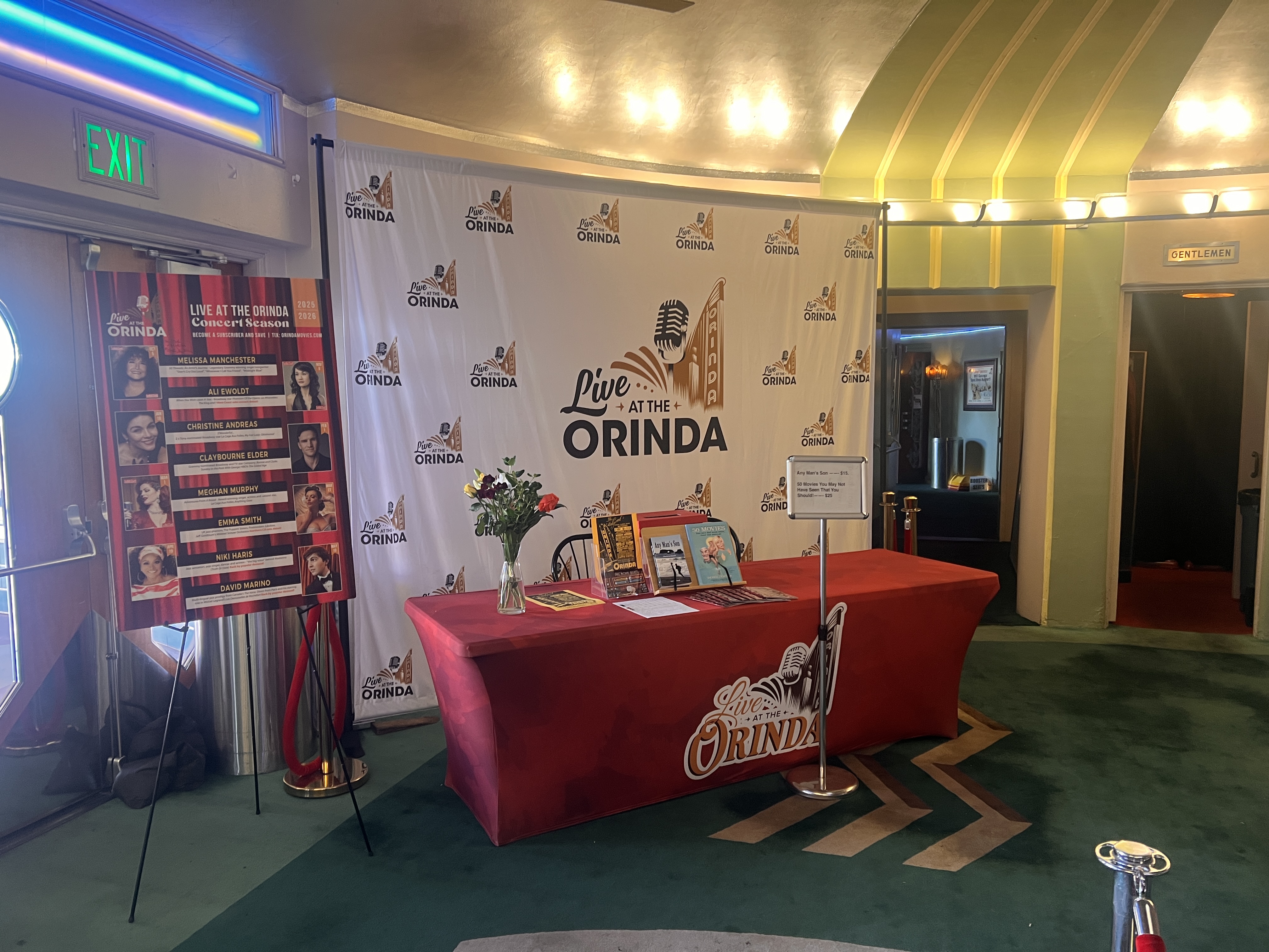 Film Screening — Orinda Theatre, California Photo by Gail Freedman