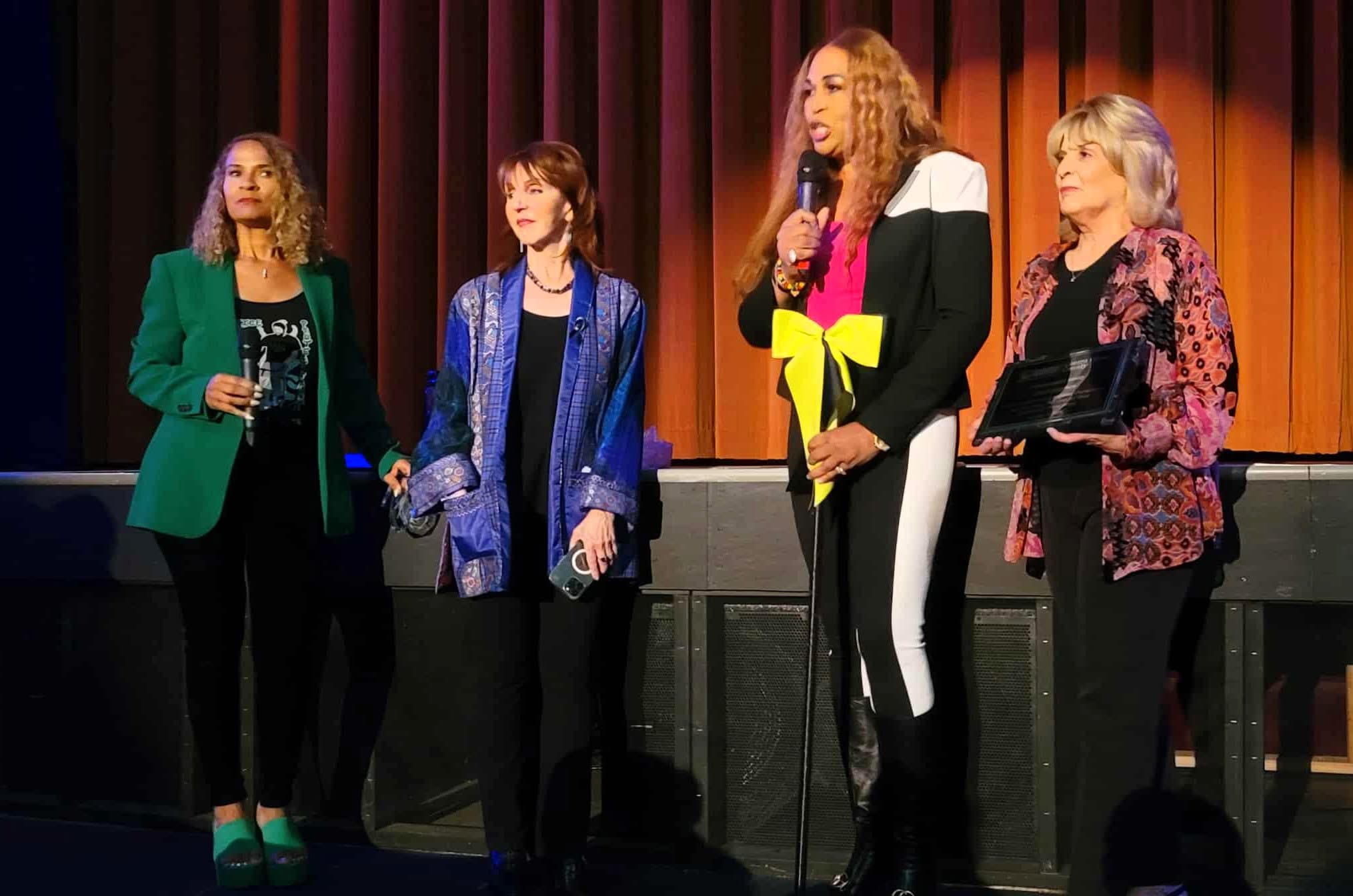 Film Screening — Orinda Theatre, California — Taun Hall, Gail Freedman, Gigi Crowder, Teresa Pasquini Photo by Sarah Privatte